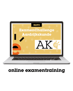 Online Examentraining: ExamenChallenge Aardrijkskunde HAVO