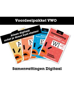 Voordeelpakket Digitale Samenvattingen VWO