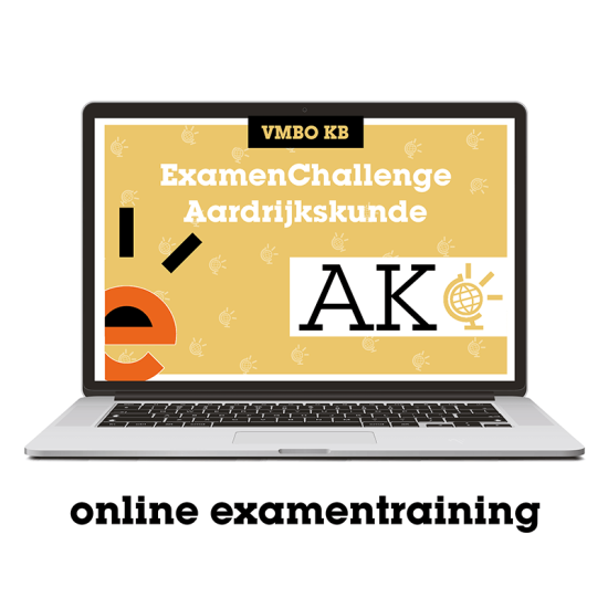 Online Examentraining: ExamenChallenge Aardrijkskunde VMBO KB