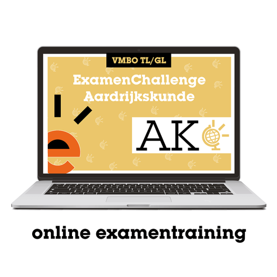 Online Examentraining: ExamenChallenge Aardrijkskunde VMBO TL/GL