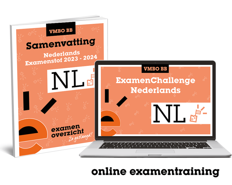 Online Examentraining & Samenvatting Nederlands VMBO BB