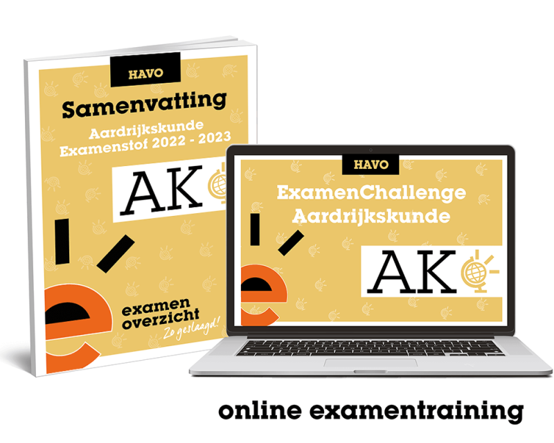 Online Examentraining & Samenvatting Aardrijkskunde HAVO