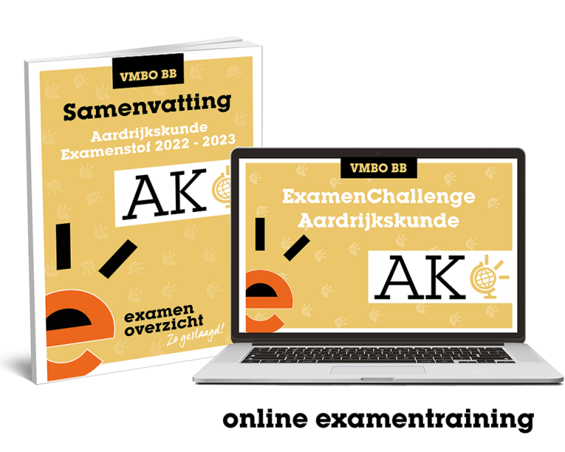 Online Examentraining & Samenvatting Aardrijkskunde VMBO BB