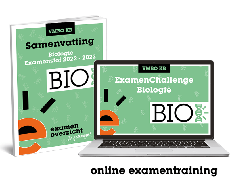 Online Examentraining & Samenvatting Biologie VMBO KB