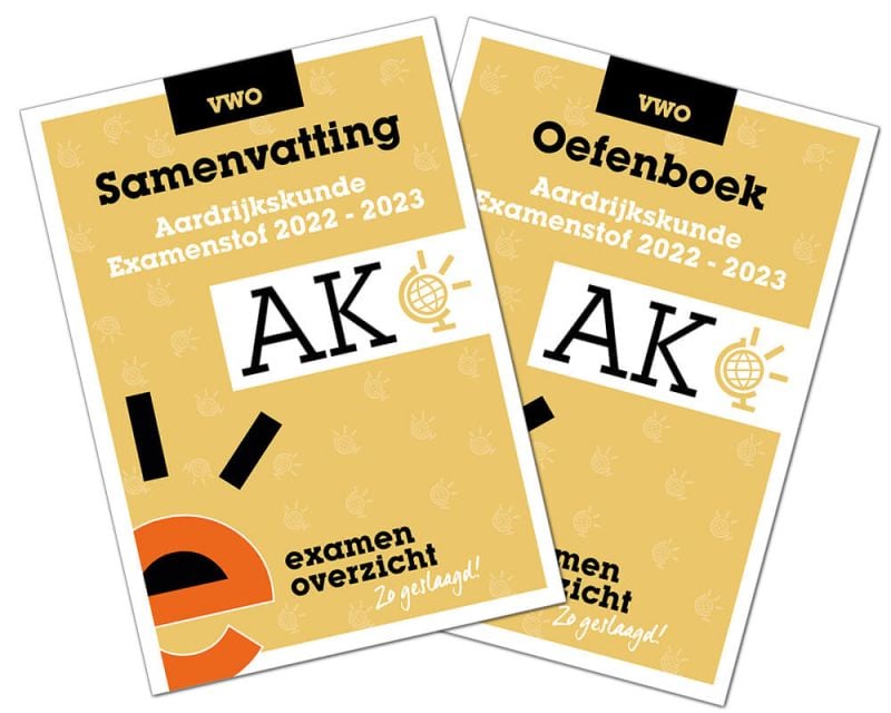 Samenvatting + Oefenboek Aardrijkskunde (VWO)