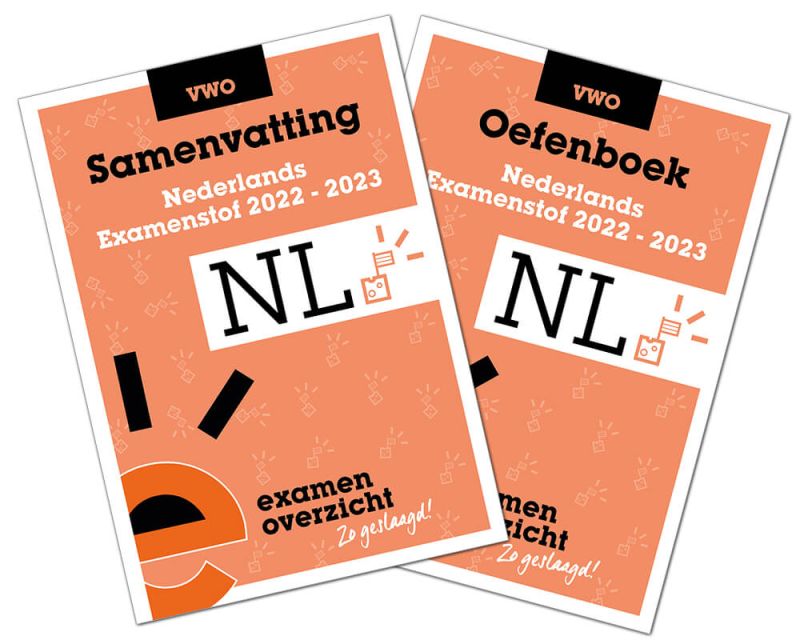 Samenvatting + Oefenboek Nederlands (VWO)