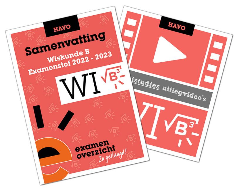 Samenvatting + Uitlegvideo's Wiskunde B (HAVO)